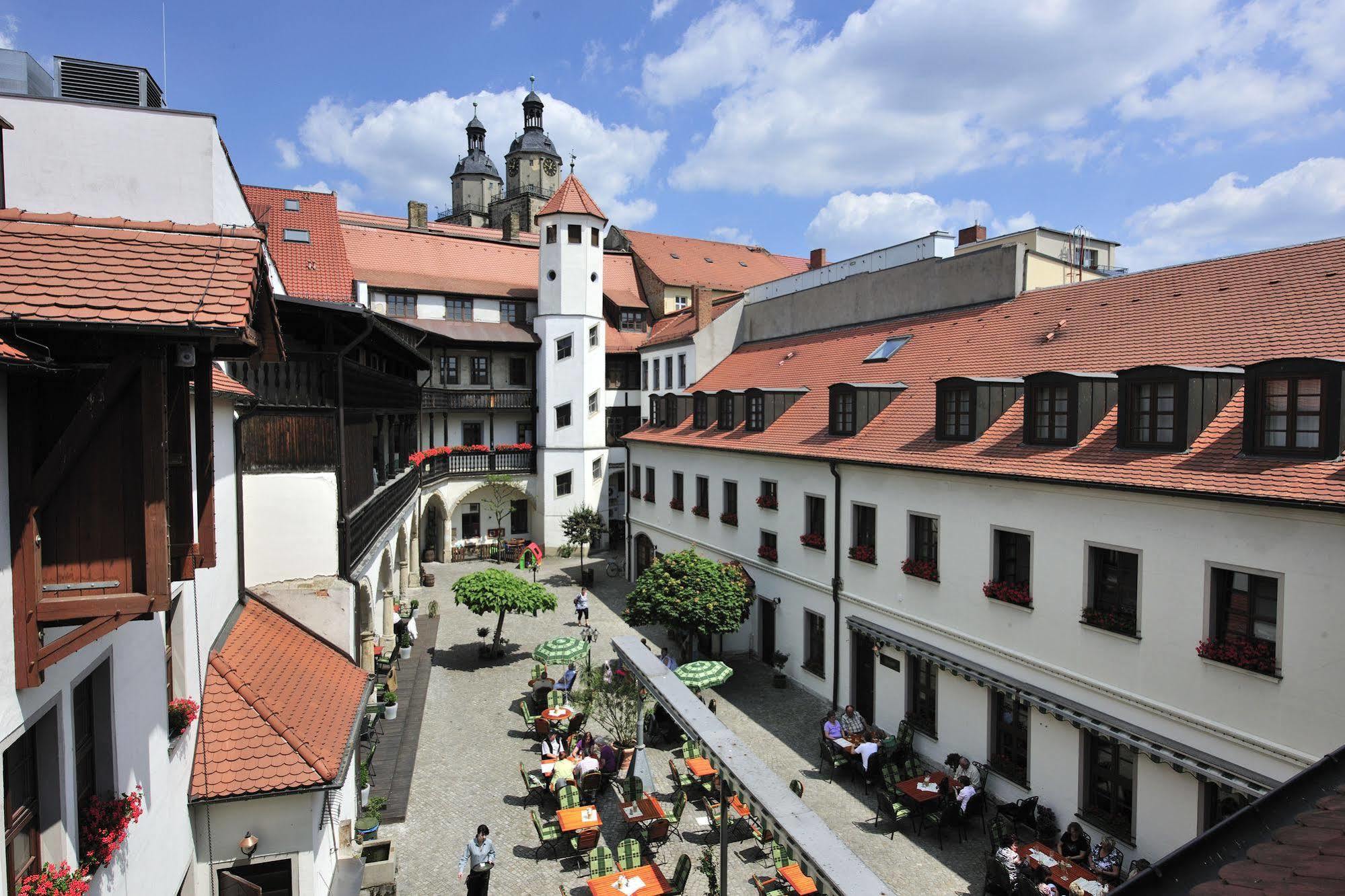 Hotel Brauhaus Wittenberg Exterior foto